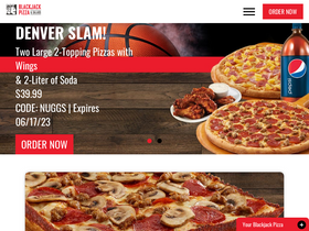 'blackjackpizza.com' screenshot