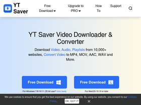 'ytsaver.net' screenshot