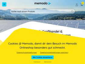 'memodo.de' screenshot