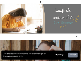 'matera.ro' screenshot