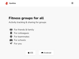 GymRats · Start a fitness challenge or accountability group