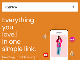 'wishlink.com' screenshot