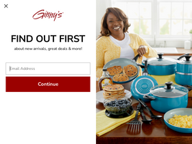 'ginnys.com' screenshot