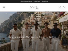 Sohogents homepage screenshot