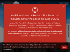 'kawarthalakes.ca' screenshot