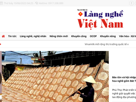 'langngheviet.com.vn' screenshot