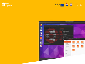 'laptopwithlinux.com' screenshot