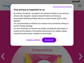 'ilmagnesio.it' screenshot