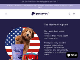 pawered.com homepage screenshot