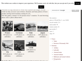 'worldwarphotos.info' screenshot