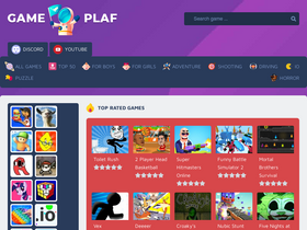 'gameplaf.com' screenshot