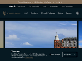 'standrews.com' screenshot