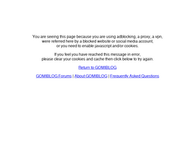 'gomiblog.com' screenshot