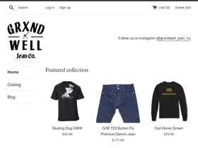 grxndwell.com homepage screenshot