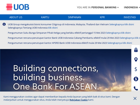 'uob.co.id' screenshot