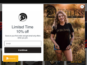 'relentlessdefender.com' screenshot