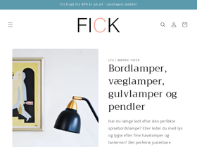 Fick og Co homepage screenshot