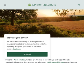 'windsorgreatpark.co.uk' screenshot