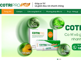 'cotripro.vn' screenshot