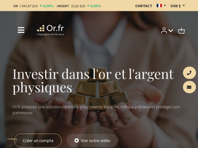 'or.fr' screenshot