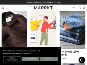 'marrkt.com' screenshot