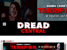 'dreadcentral.com' screenshot