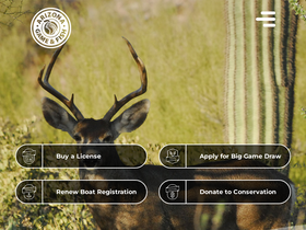 'azgfd.com' screenshot