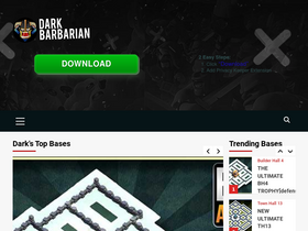 'darkbarbarian.com' screenshot