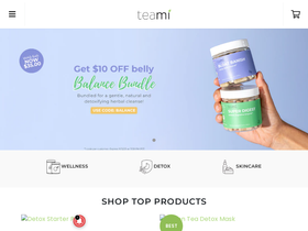 'teamiblends.com' screenshot