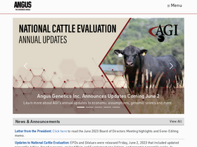 'angus.org' screenshot