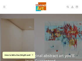 abstractart.us homepage screenshot