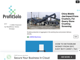 'profitsolo.com' screenshot