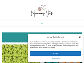 'marchingnorth.com' screenshot