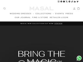 masal.com homepage screenshot