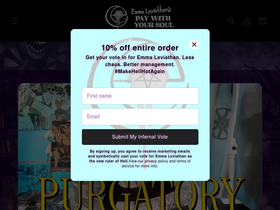 paywithyoursoul.com homepage screenshot