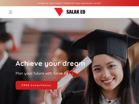 salakeducation.com homepage screenshot