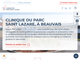clinique-du-parc-saint-lazare.com