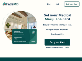 'fademd.com' screenshot