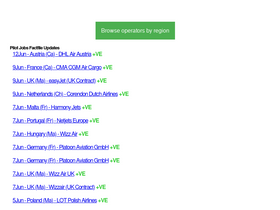 'pilotjobsnetwork.com' screenshot