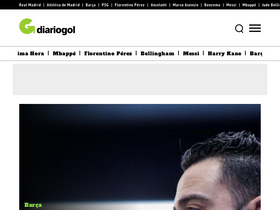 'diariogol.com' screenshot