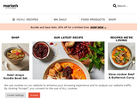 'marionskitchen.com' screenshot
