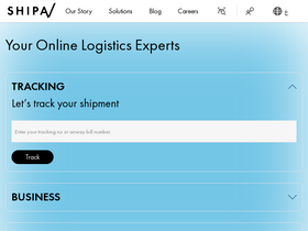 'shipa.com' screenshot