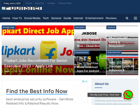 'jkexpert.com' screenshot