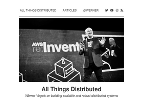 'allthingsdistributed.com' screenshot