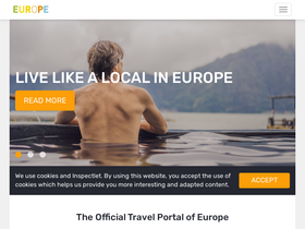 'visiteurope.com' screenshot