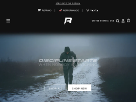 REPRIMO homepage screenshot