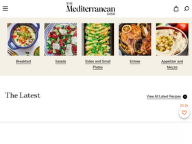 'themediterraneandish.com' screenshot