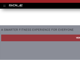 'soletreadmills.com' screenshot