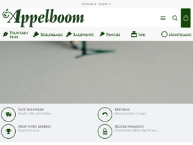 'appelboom.com' screenshot