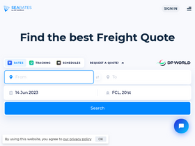 'searates.com' screenshot